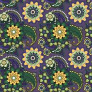 Beautiful floral traditional ornament