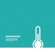 Thermometer sign icon Temperature symbol