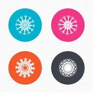 Snowflakes artistic icons Air conditioning N5