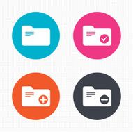 Accounting binders icons Add document symbol N9