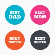 Best mom and dad brother sister icons N3