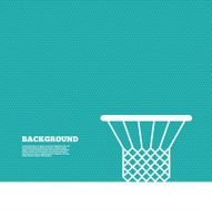 Basketball basket icon Sport symbol
