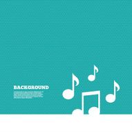 Music notes sign icon Musical symbol N6