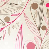 Floral background N771