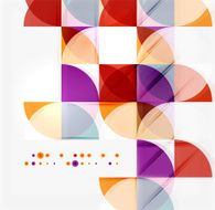 Semicircle triangle pattern N322