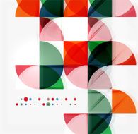 Semicircle triangle pattern N335