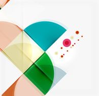 Semicircle triangle pattern N345