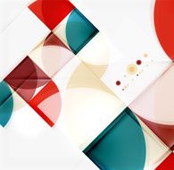 Semicircle triangle pattern N349