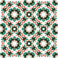 Seamless vector geometric abstract pattern Creative round shapes made of N81