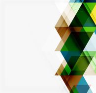 Abstract geometric background Modern overlapping triangles N350