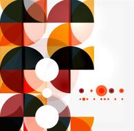 Semicircle triangle pattern N351