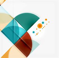Semicircle triangle pattern N356