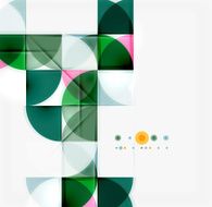 Semicircle triangle pattern N357