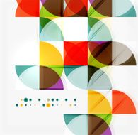 Semicircle triangle pattern N360