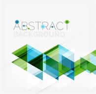 Abstract geometric background Modern overlapping triangles N365