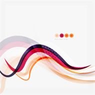 Purple and orange color lines on white N14