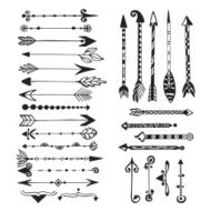 Cute arrows hand drawn set Tribal arrows collection N2