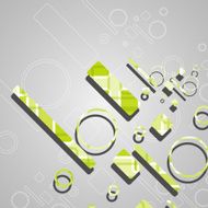 Colorful abstract circles background N6