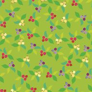 Background berry green