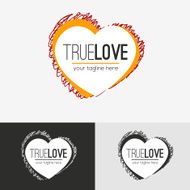 Love logo concept