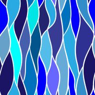 Seamless pattern with mosaic pattern