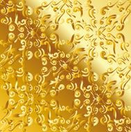 Decorative pattern Gold background