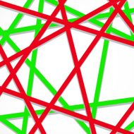 Colorful background with overlapping lines Vector illustration Eps10 N4