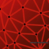 Abstract polygonal sphere background Eps 10 N2