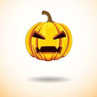 The Halloween Pumpkin Head