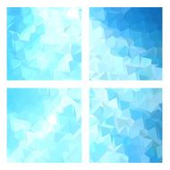 Low polygon Triangle Pattern Background N520