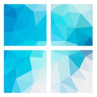 Low polygon Triangle Pattern Background N521