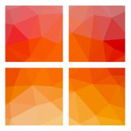 Low polygon Triangle Pattern Background N523