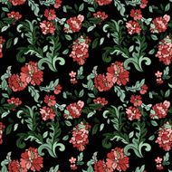 Beautiful floral seamless pattern N22