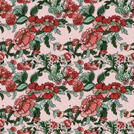 Beautiful floral seamless pattern N24