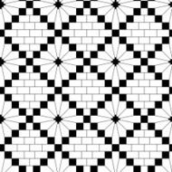 Black knitting pattern