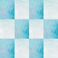 light blue chessboard with stripe string slanting line square