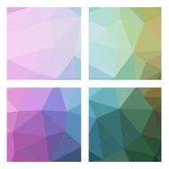 Low polygon Triangle Pattern Background N532