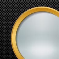 Metal Abstract background gold and blurred