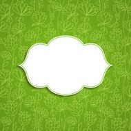 floral frame N101
