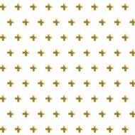 Golden cross seamless pattern background