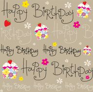 Birthday Typescript Illustrator Design