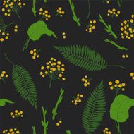 Botany Art Seamless Texture
