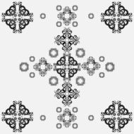 Decorative design elements Vignette