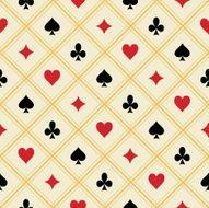 Card sign seamless