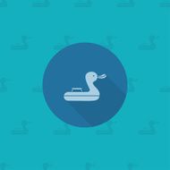 Summer and Beach Simple Flat Icon N5