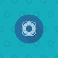 Summer and Beach Simple Flat Icon N6