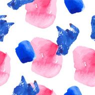 Hand painted seamless pattern on a white background N5