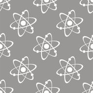 Atom seamless pattern