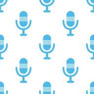 Microphone seamless pattern