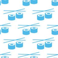 sushi seamless pattern N4
